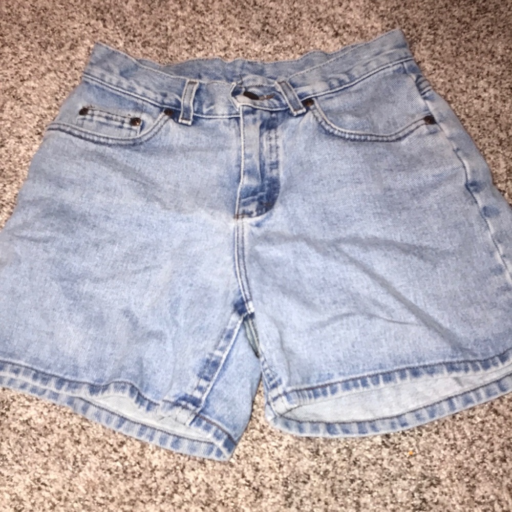 Lee High Rise Mom Jean Shorts